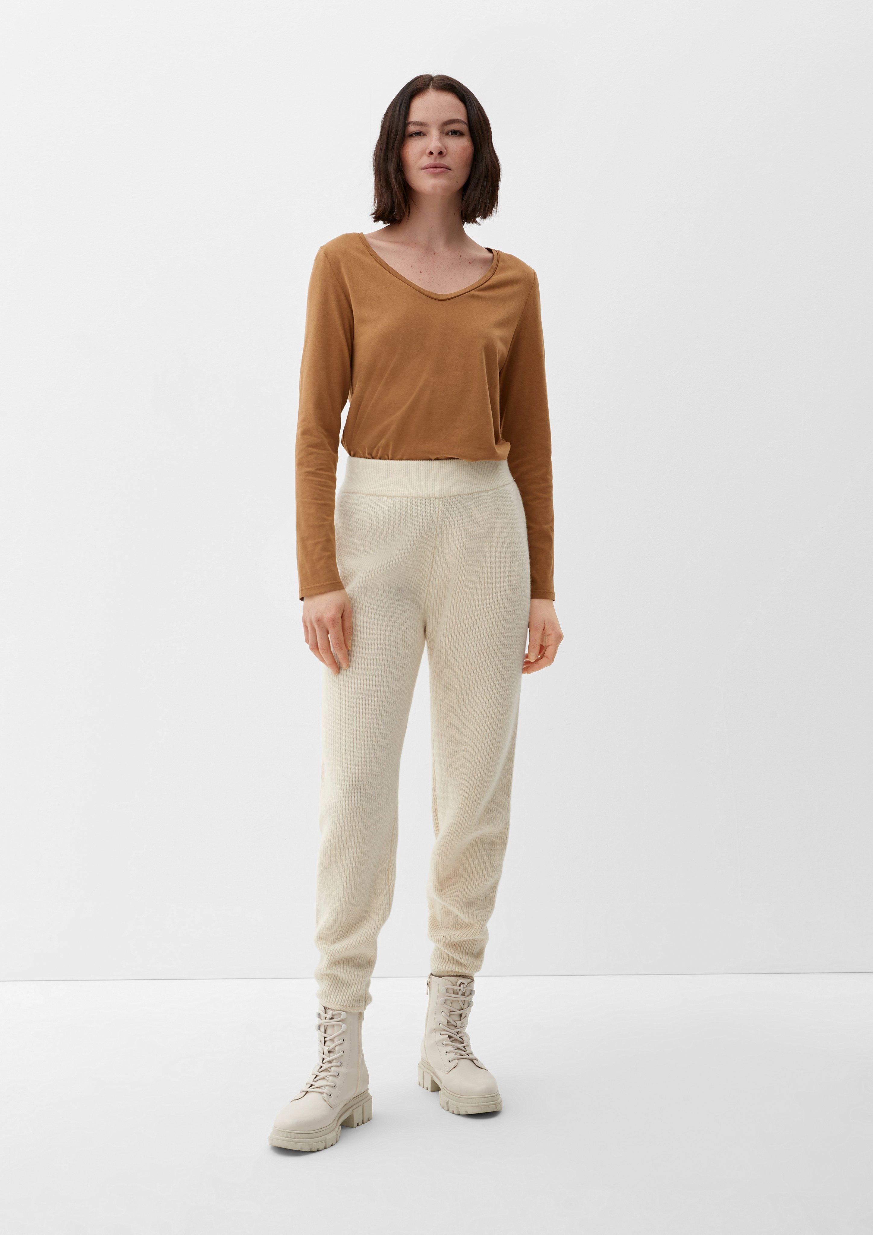 Longsleeve mit U-Ausschnitt  2125513-8469