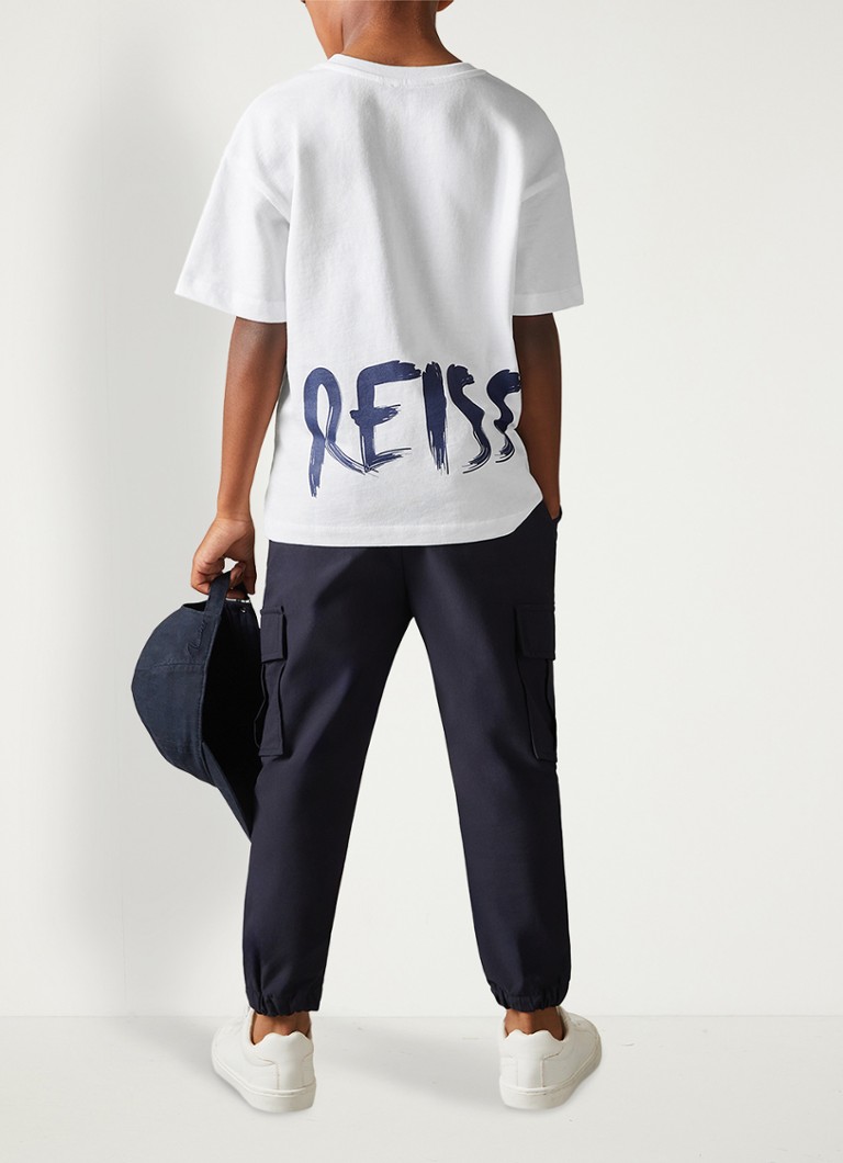 Reiss Abbott -t-paita logopainatuksella