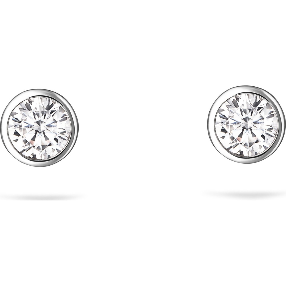 FAVS Boucles d'oreilles à fermoir à poussette 375 Or blanc Boucles d'oreilles