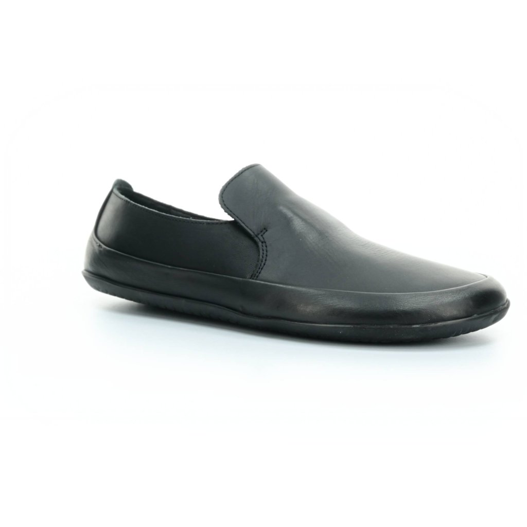 Vivobarefoot Opanka II L Black Slip-On Barfußschuhe