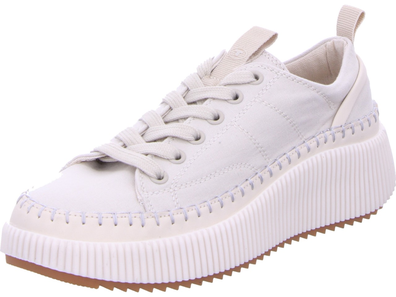SUPREMO Freizeit Schnürer beige