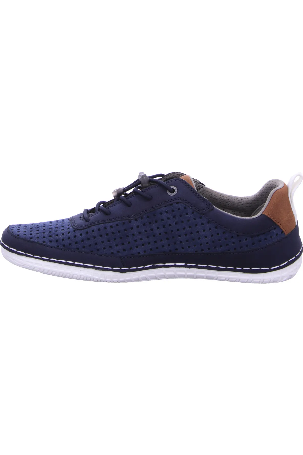 BUGATTI  Schnürschuh blau