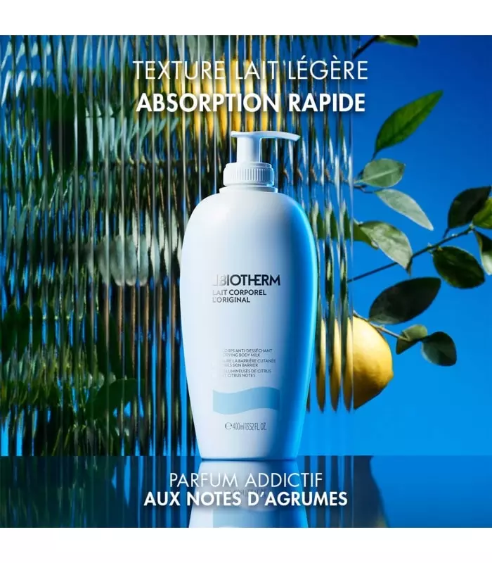 LAIT CORPOREL Lait corporel anti-desséchant aux extraits d'agrumes - 48h d'hydratation