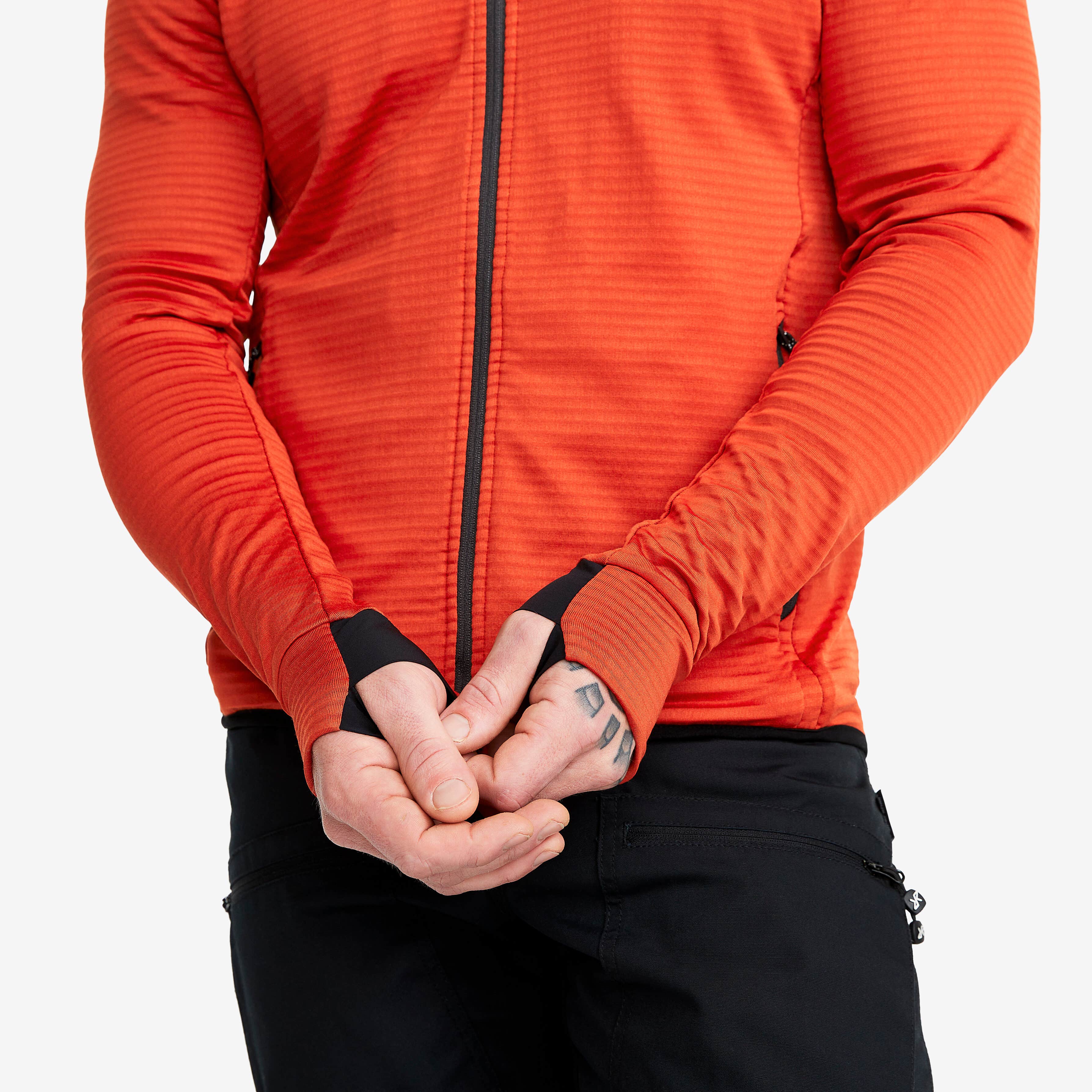 Waffle Hoodie Homme Autumn