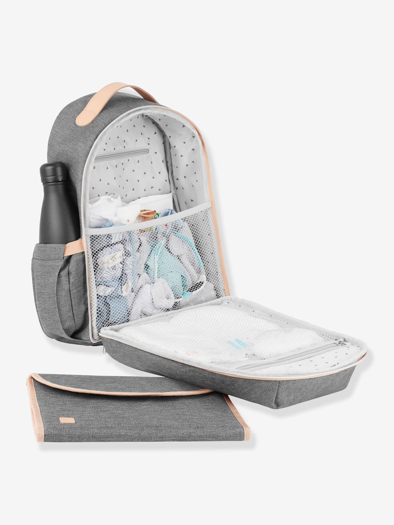 Babymoov Wickelrucksack PYLA BABYMOOV - grau meliert smokey