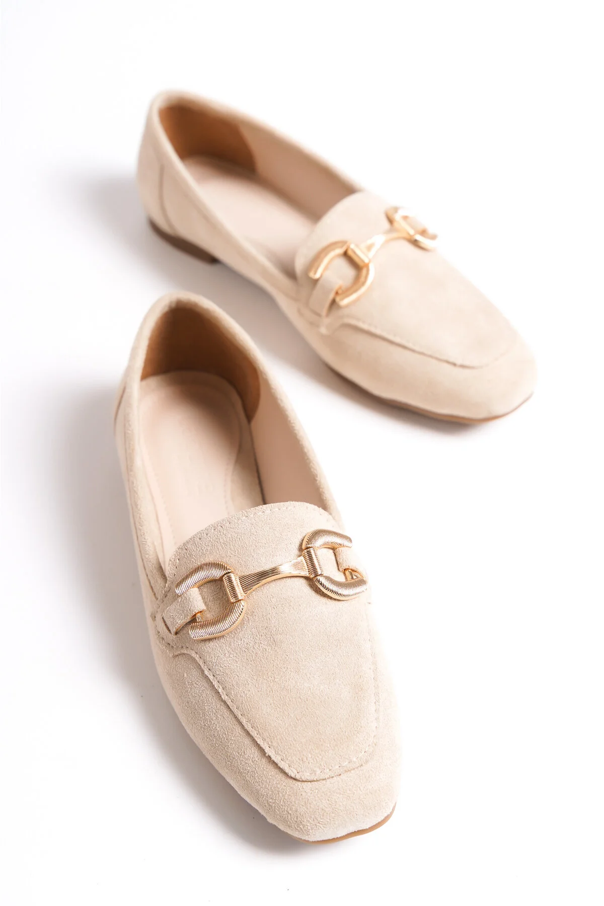 Capone Outfitters  Damen-Loafer mit Schnallenzubehör vorne