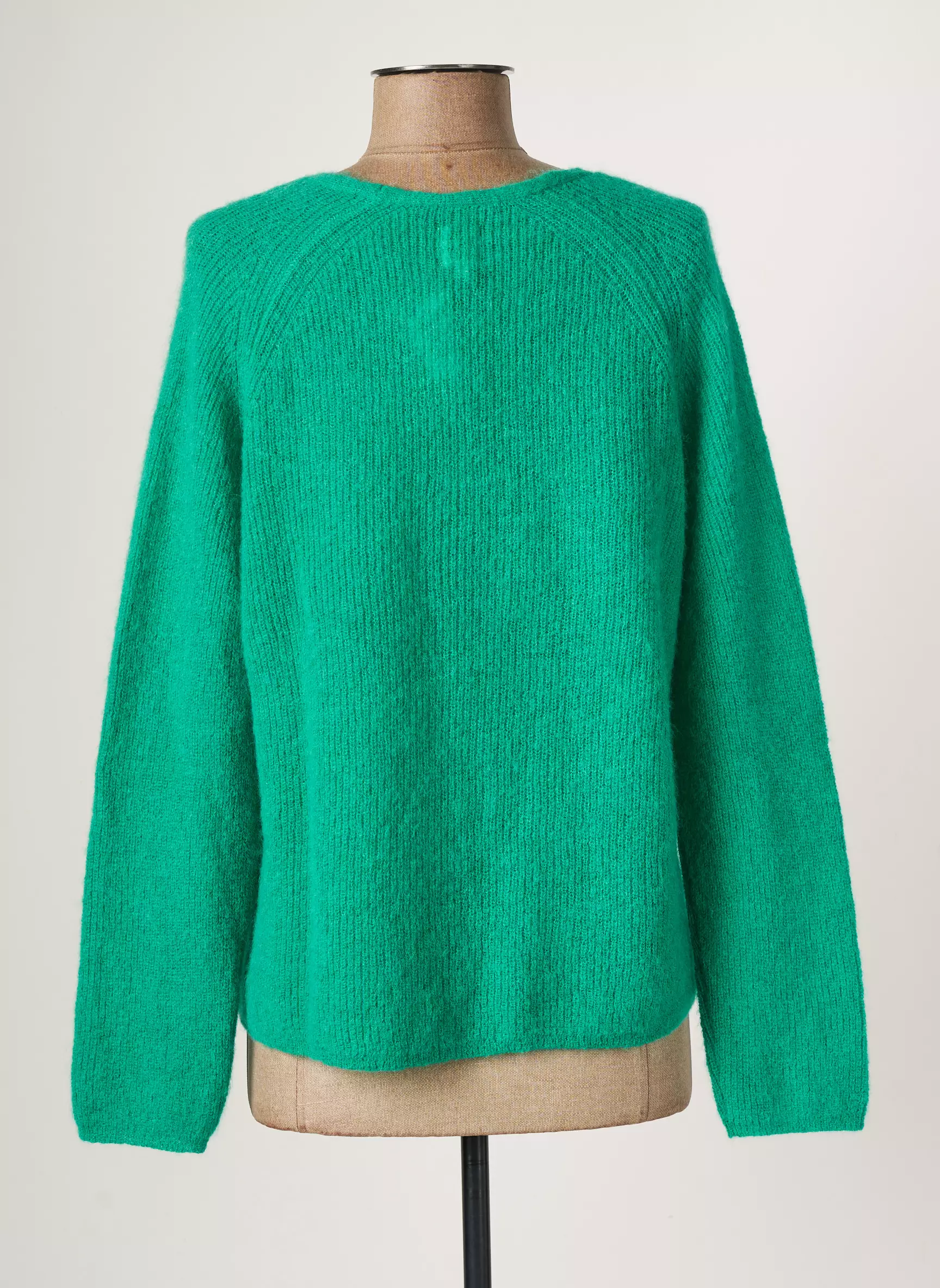 Des Petits Hauts Pulls Femme couleur vert