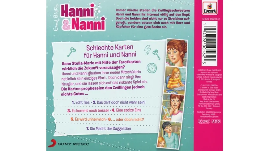 Folge 70: Schlechte Karten für Hanni und Nanni