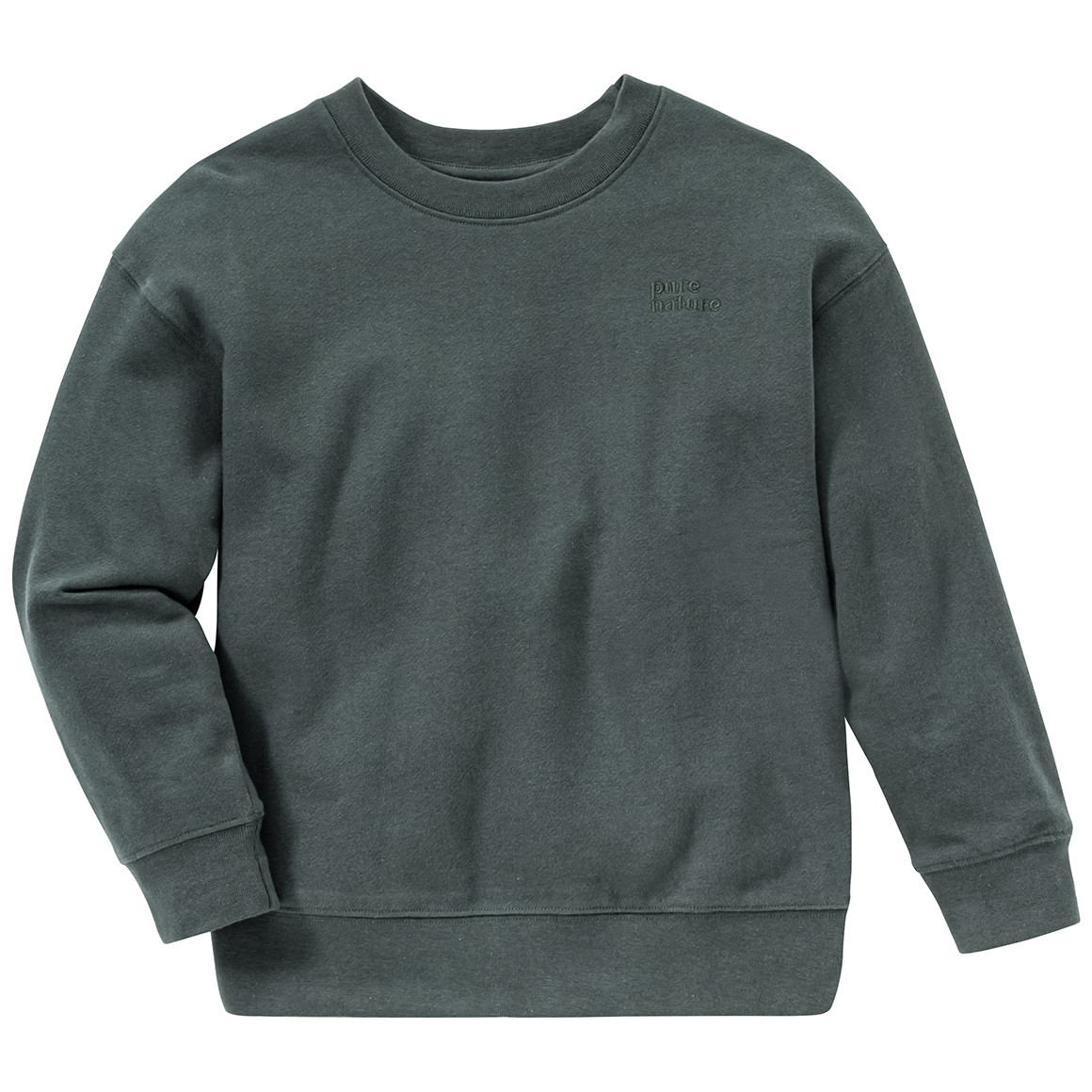 Kinder Sweatshirt mit kleiner Stickerei
