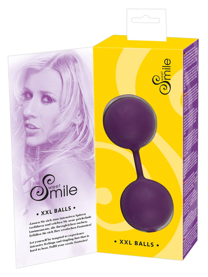 Sweet Smile Liebeskugeln XXL Balls in lila günstig kaufen 21,5 cm