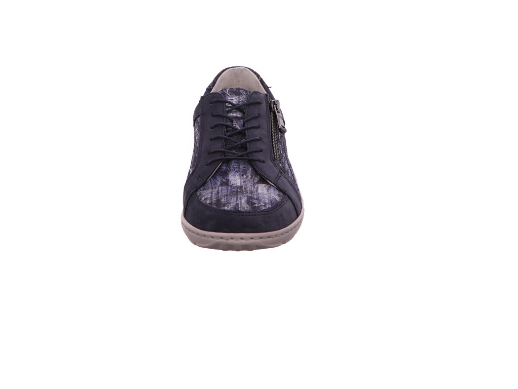 WALDLÄUFER Sneaker blau HENNI-Schnürer