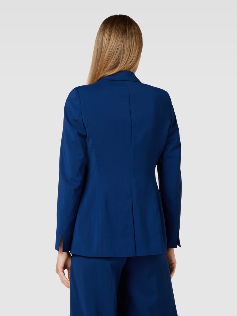 Blazer mit Reverskragen in blau