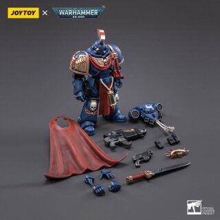 Warhammer 40k Actionfigur 1/18 Ultramarines Primaris Captain Sidonicus 12 cm