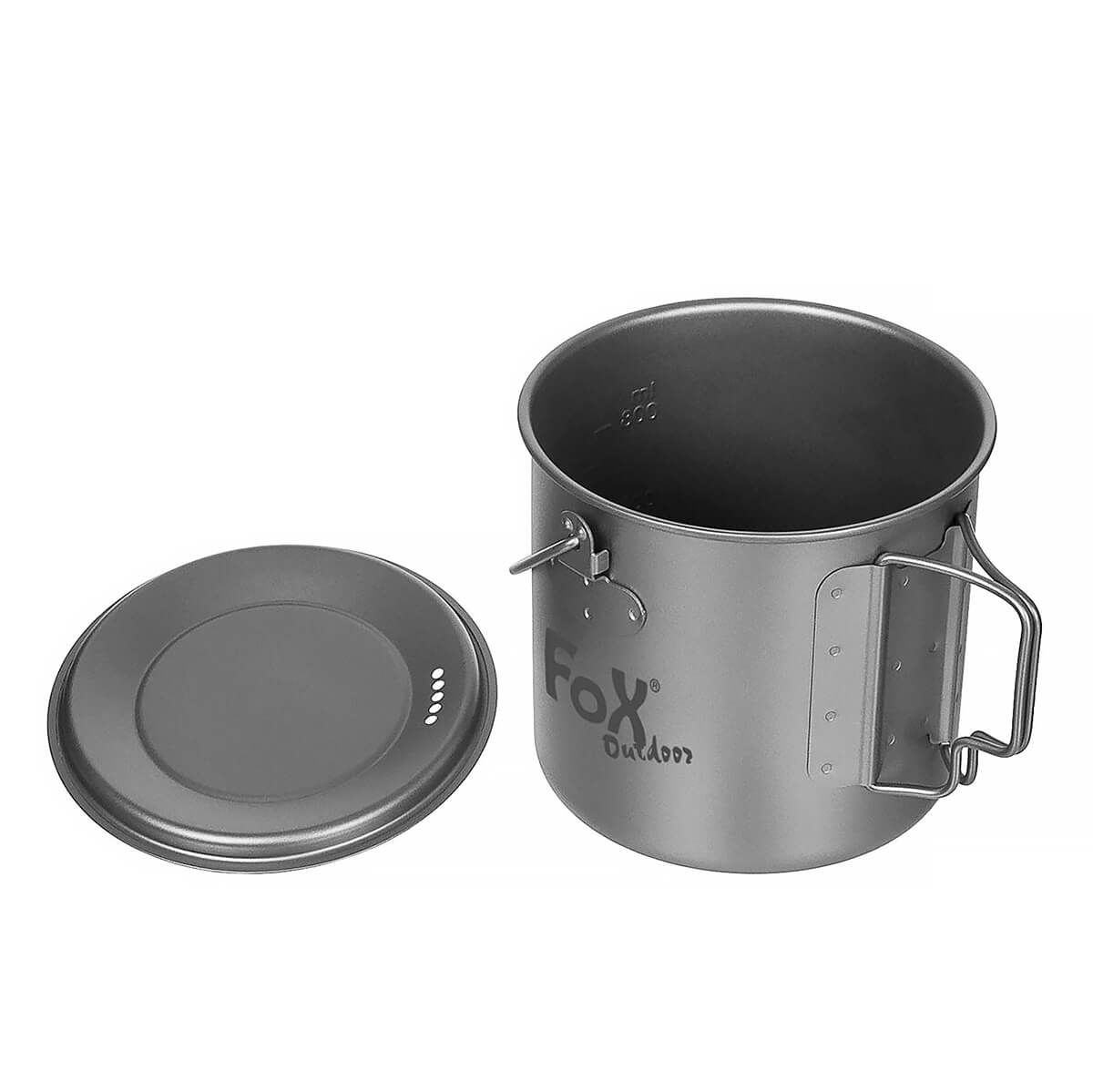 Titan Topf klein mit Deckel 1.1 Liter