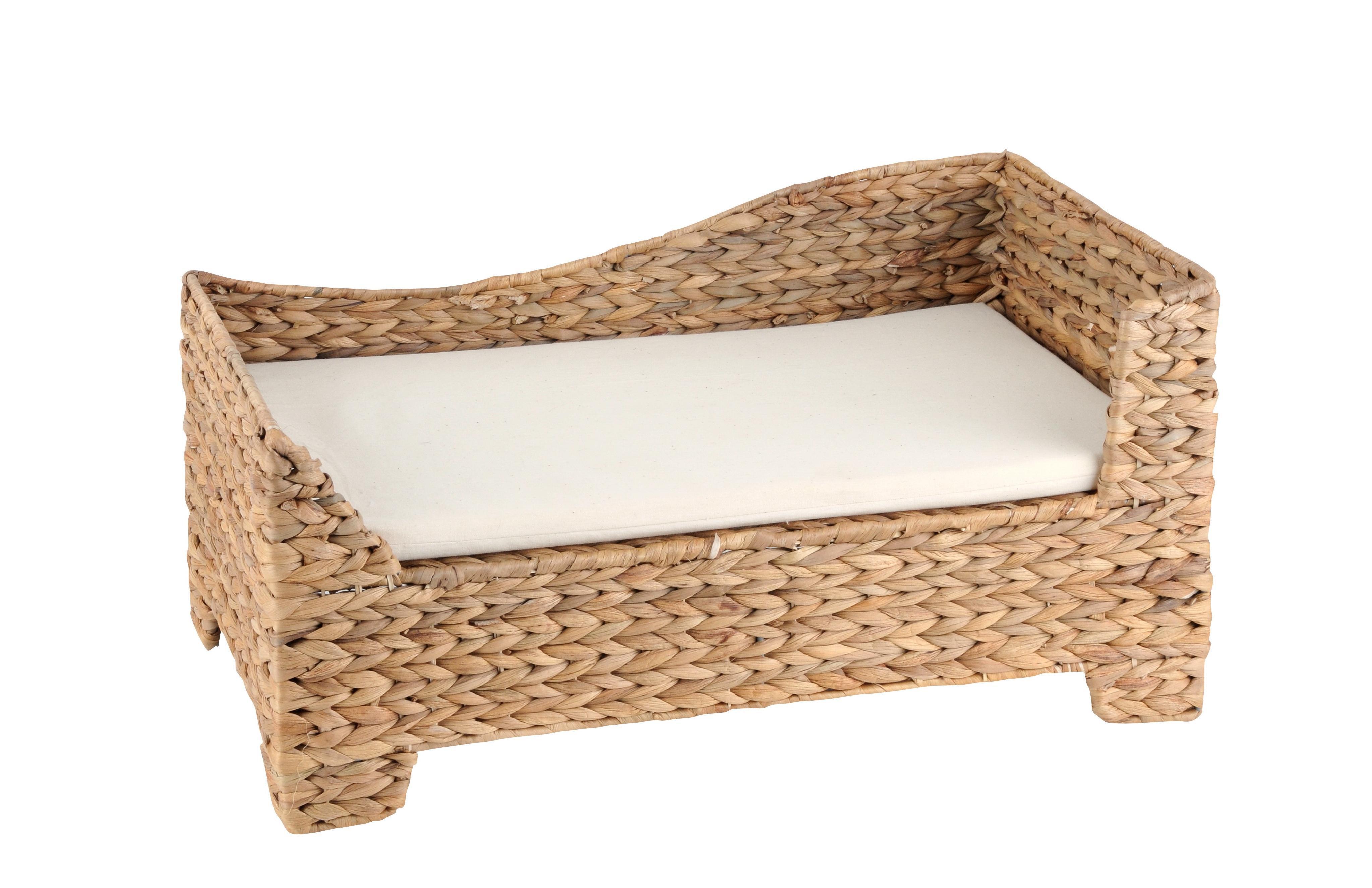Silvio Design Katzenbetten & Katzensofas Silvio Design Heimtier-Ottomane mit Kissen