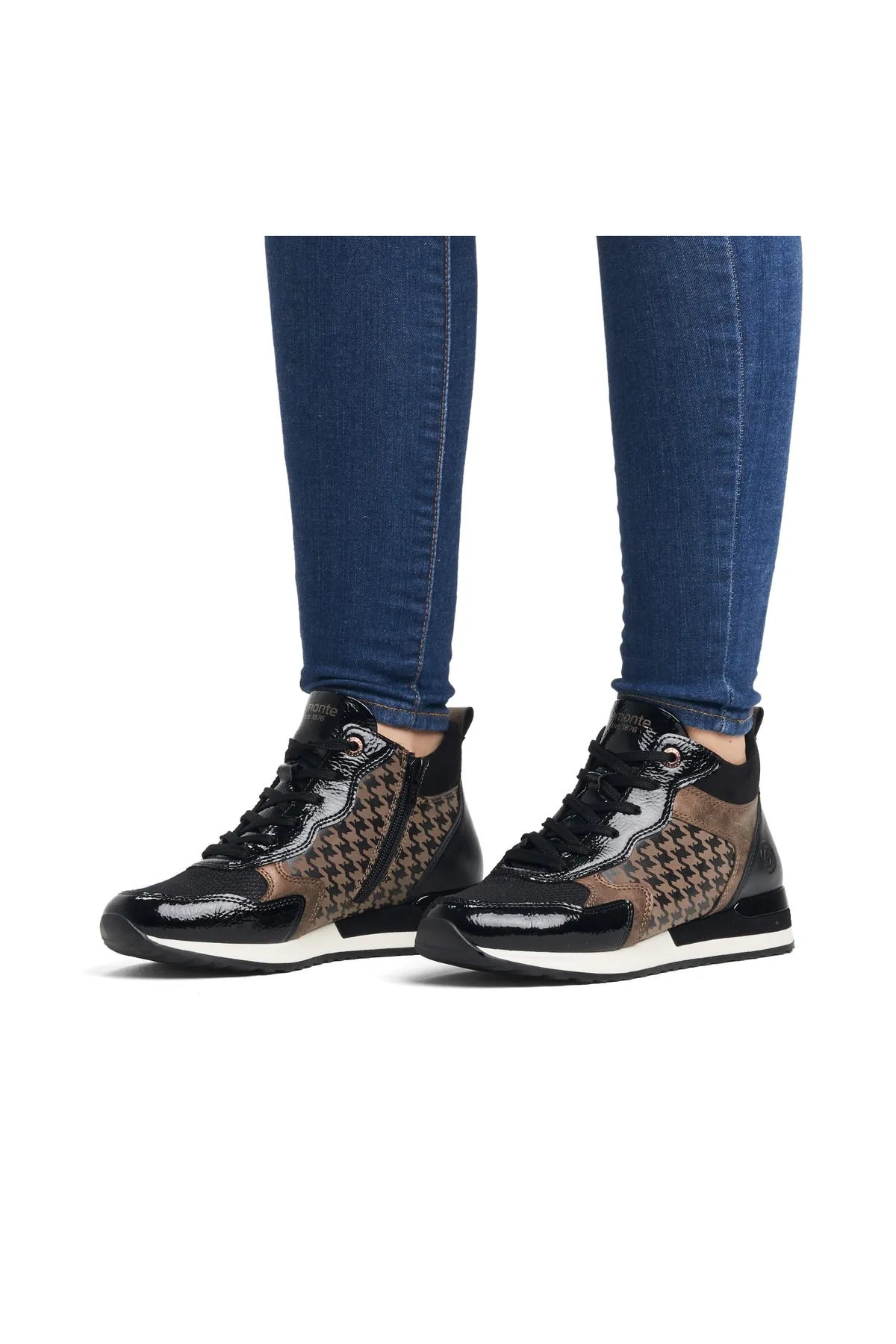 Remonte  Sneaker - Schwarz - Flacher Absatz