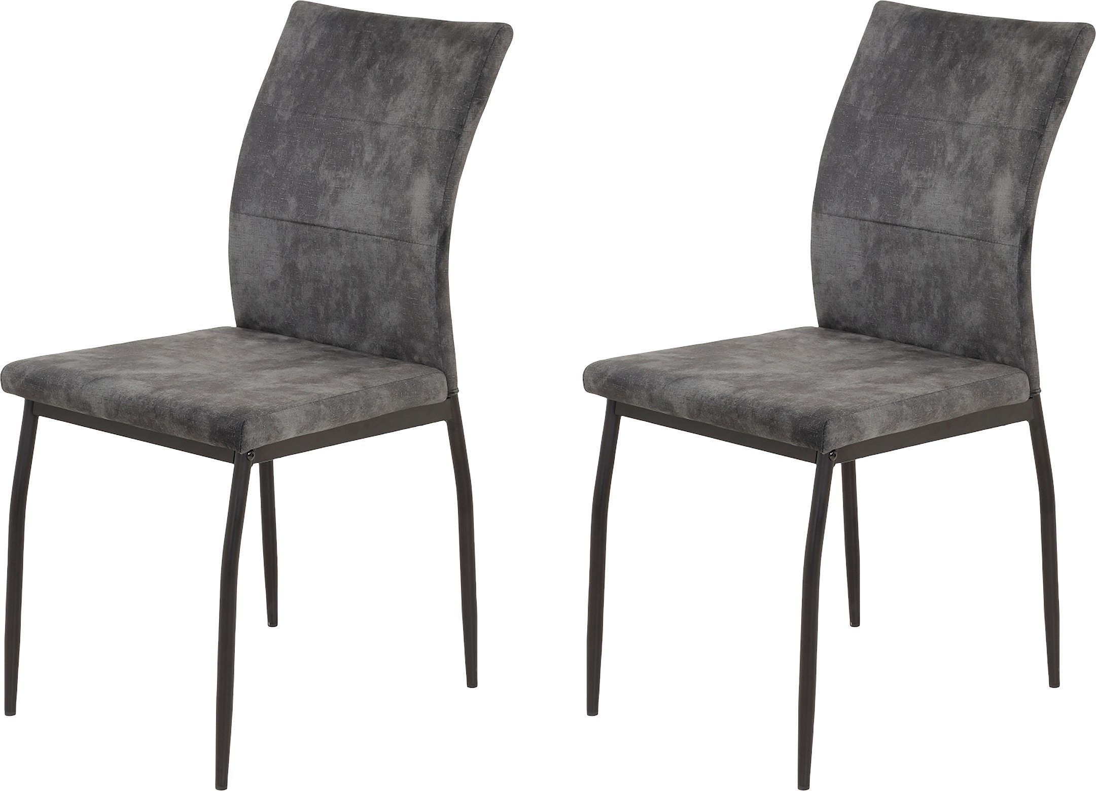 HELA 4-Fußstuhl PLUTO (Set, 2 St), 120 Kg Belastbarkeit, 2er und 6er Set
