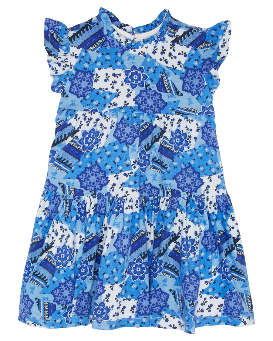 Kleid mit Stufenschnitt