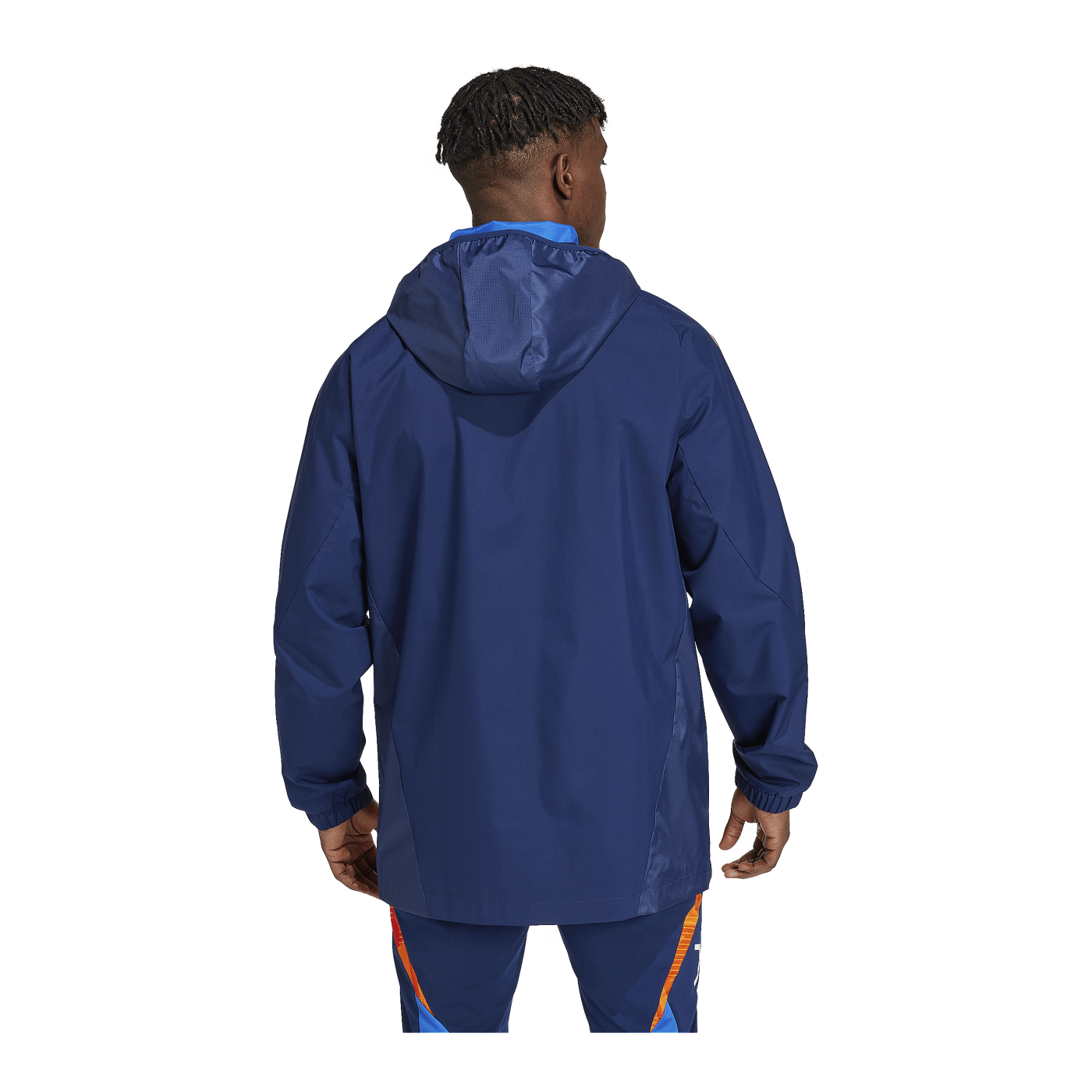 adidas Juventus Turin Regenjacke Blau