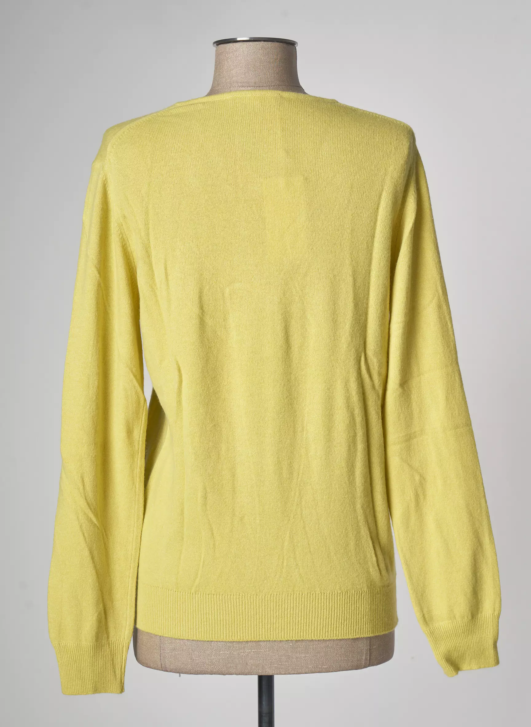Tricobel Pulls Femme couleur jaune