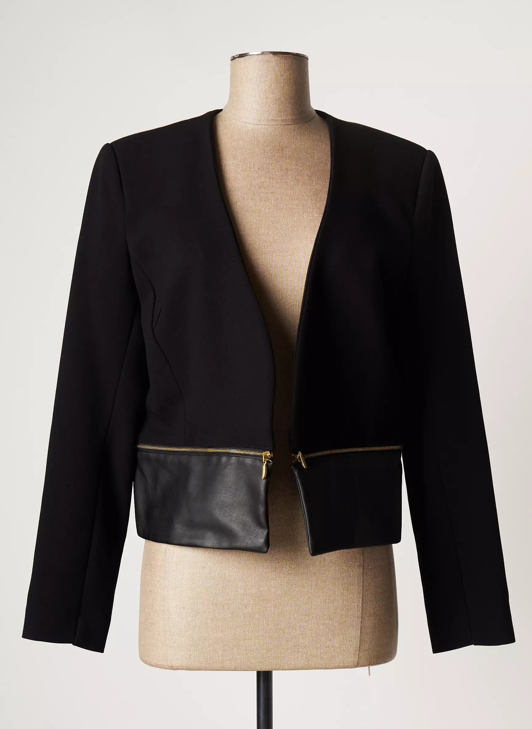Paul Brial Vestecasual Femme couleur noir