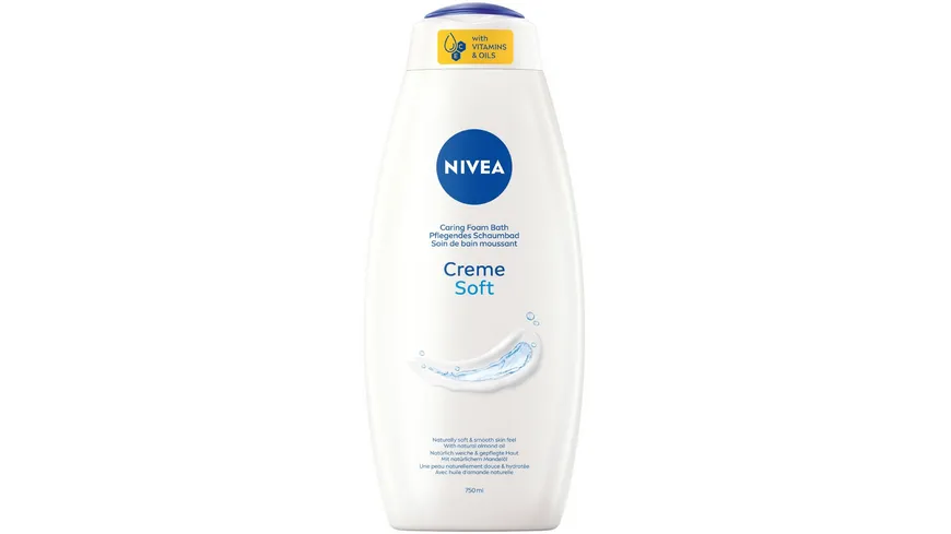 NIVEA Pflegebad Creme soft 750 ml