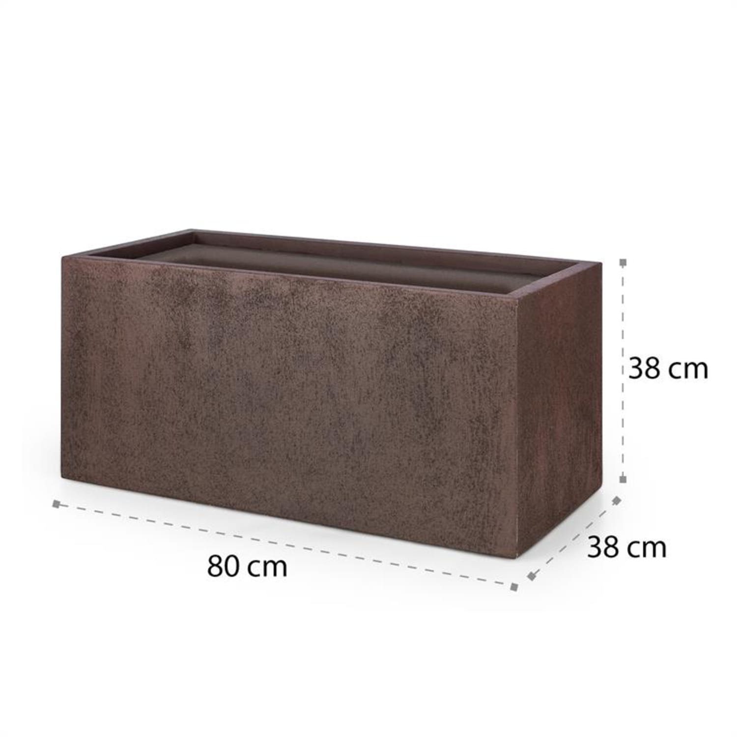 blumfeldt Hochbeet Solid Grow Rust