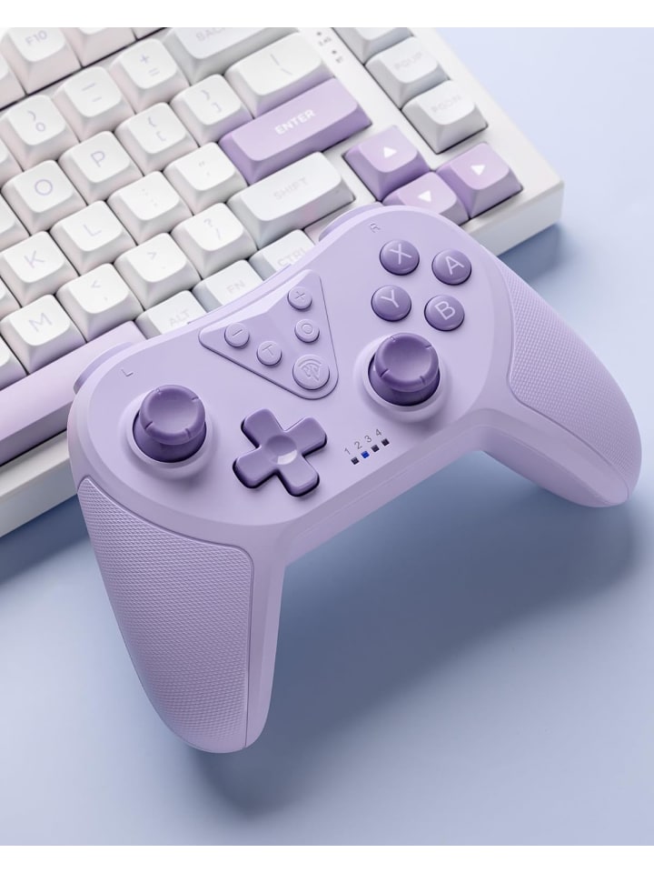 COFI 1453 Bluetooth Controller, Switch Controller mit 6-Axis Motion in Lila günstig kaufen 1