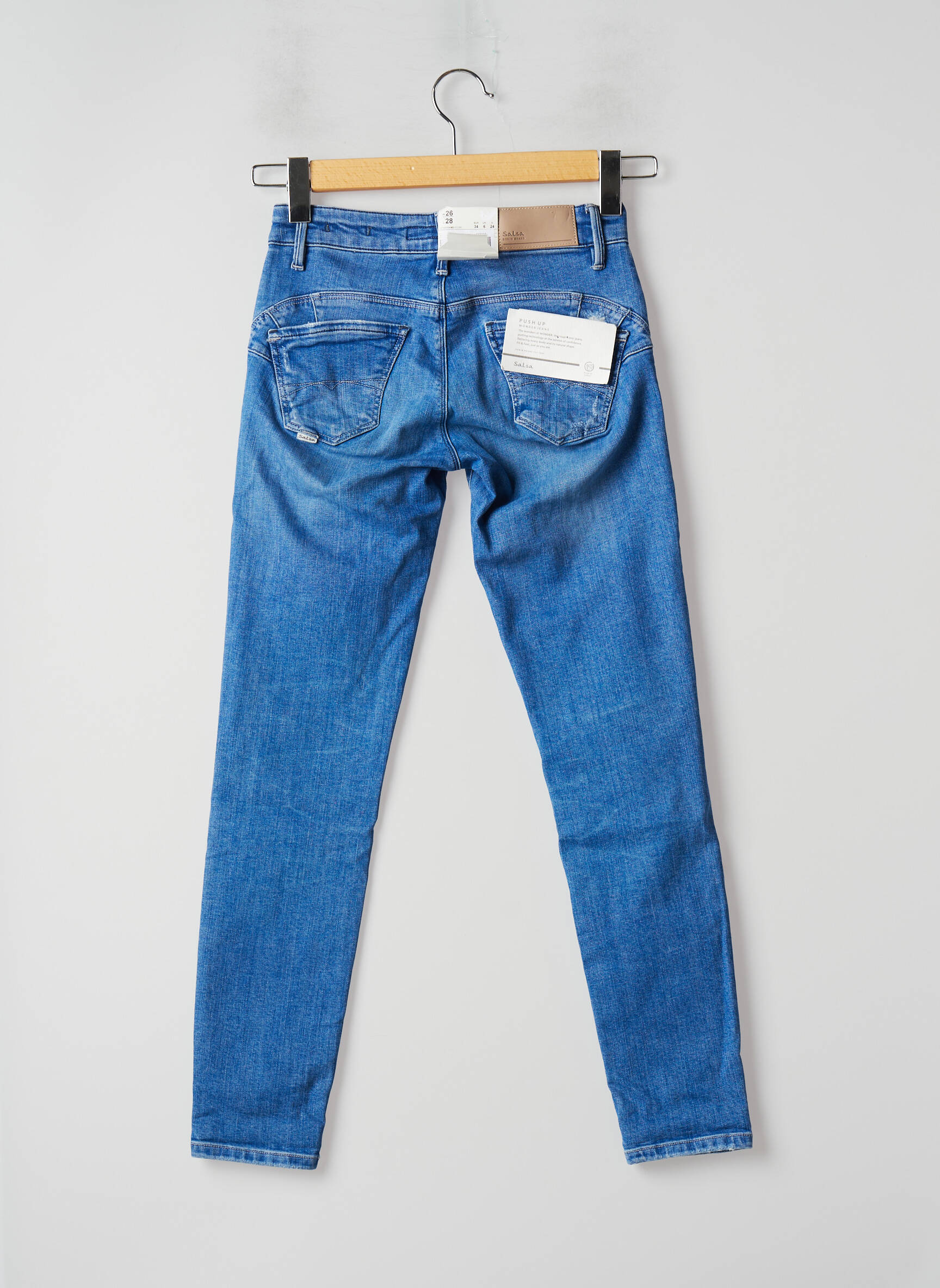 Salsa Jeans Skinny Femme couleur bleu