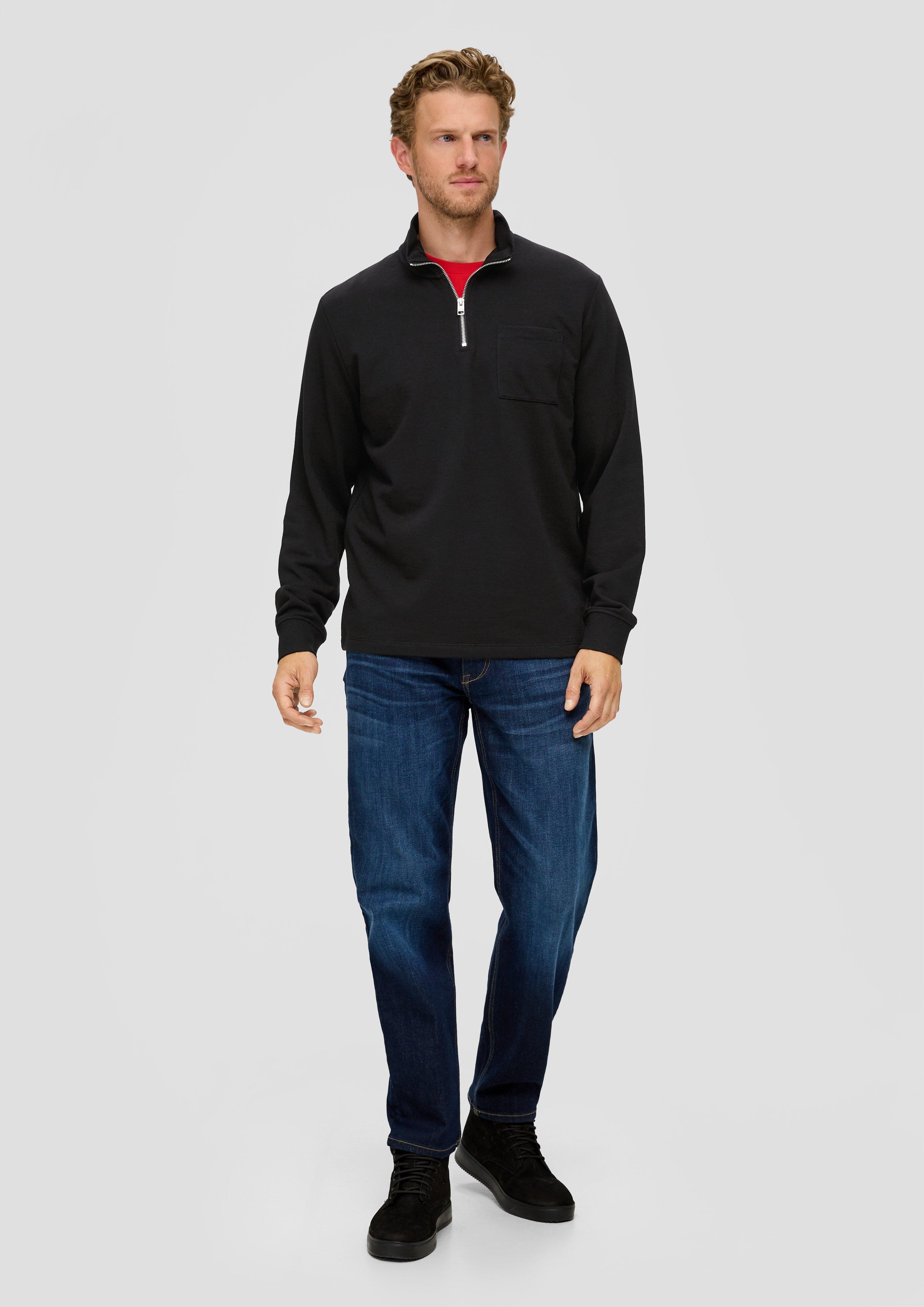 Sweatshirt mit Brusttasche  2135755-9999