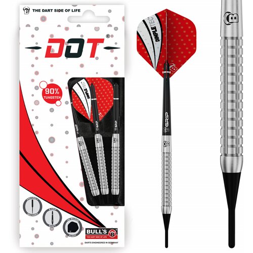 BULL'S DARTPFEIL DOT D5 90% TUNGSTEN SOFT DART