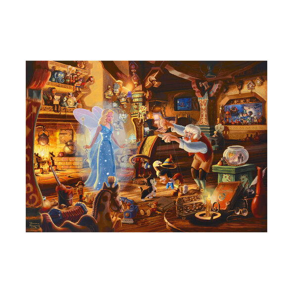 Puzzle Disney Geppettos Pinocchio, 1.000 Teile