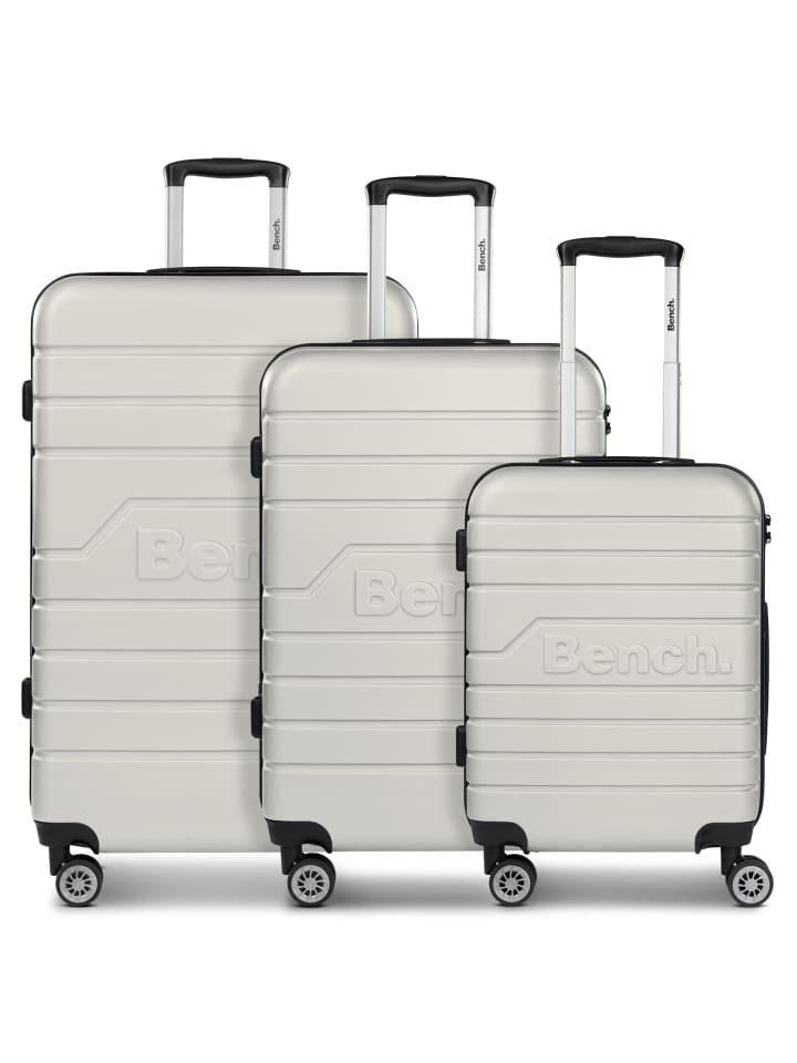 Bench Seattle 4 Rollen Kofferset 3-teilig in stone-grey günstig kaufen onesize