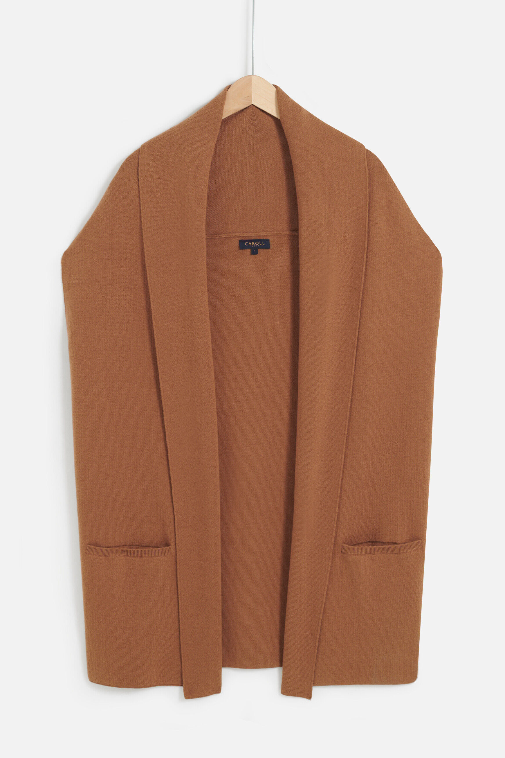 Veste melisa marron cognac femme