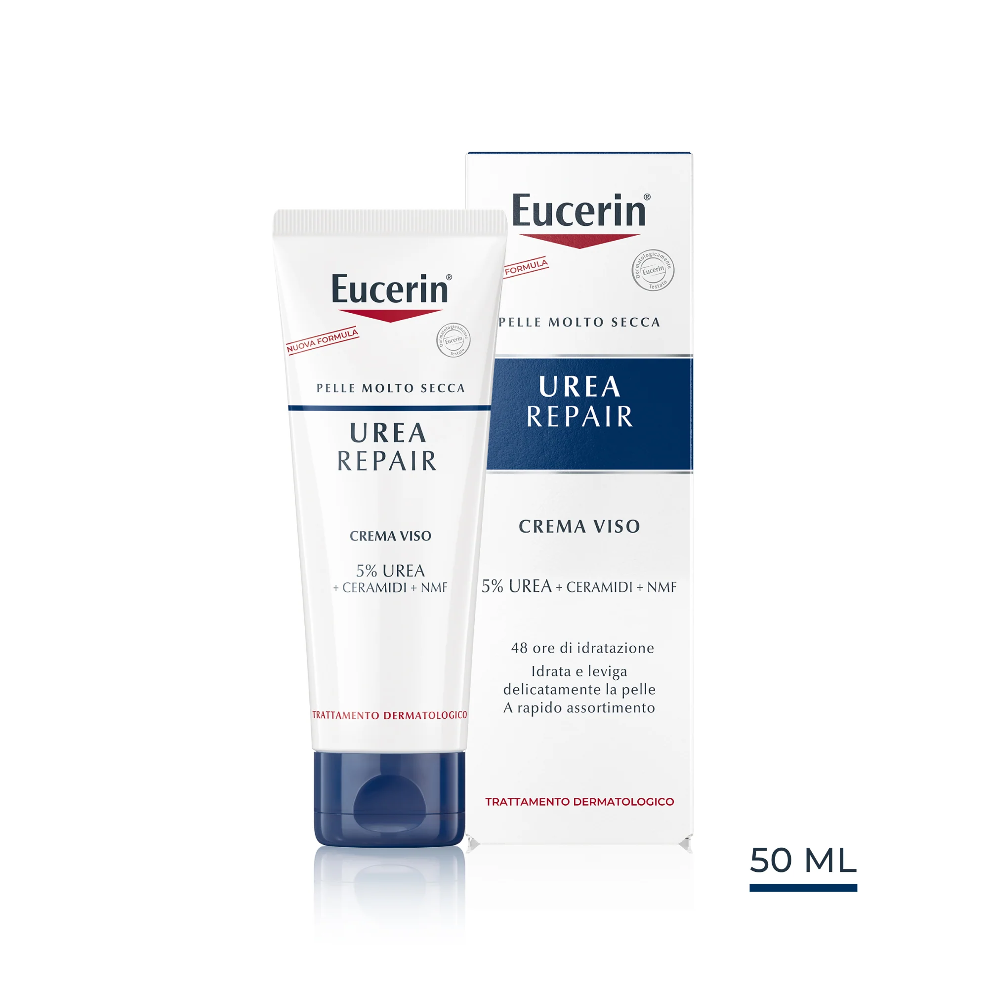 UreaRepair krema za zaglađivanje lica 5% uree - 24-satni umirujući tretman lica