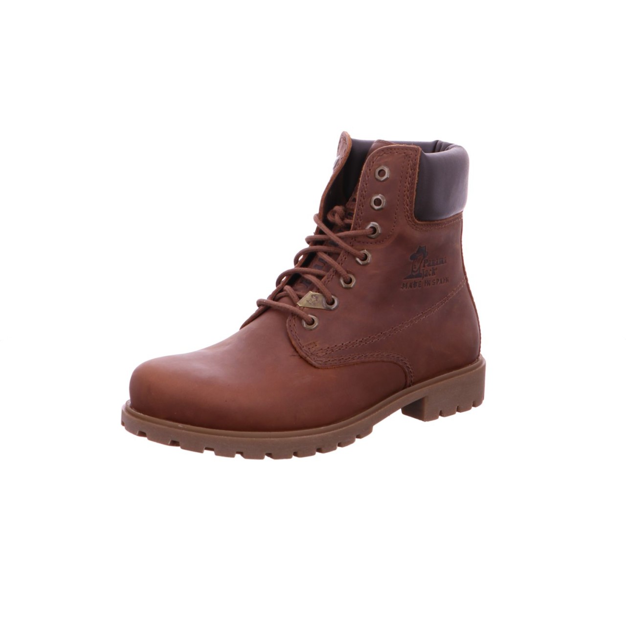 PANAMA JACK Schnür-Stiefeletten braun Napa Grass Cuero Bark