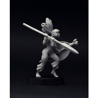 African Tribal Female Warrior (28mm)