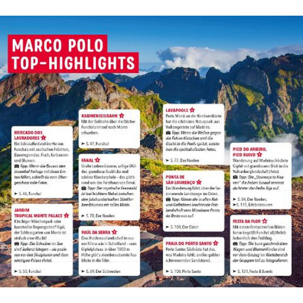MARCO POLO REISEFÜHRER MADEIRA, PORTO SANTO