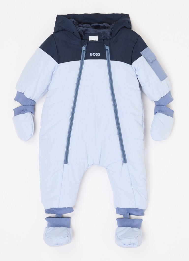 Macacão acolchoado com capuz para bebê HUGO BOSS