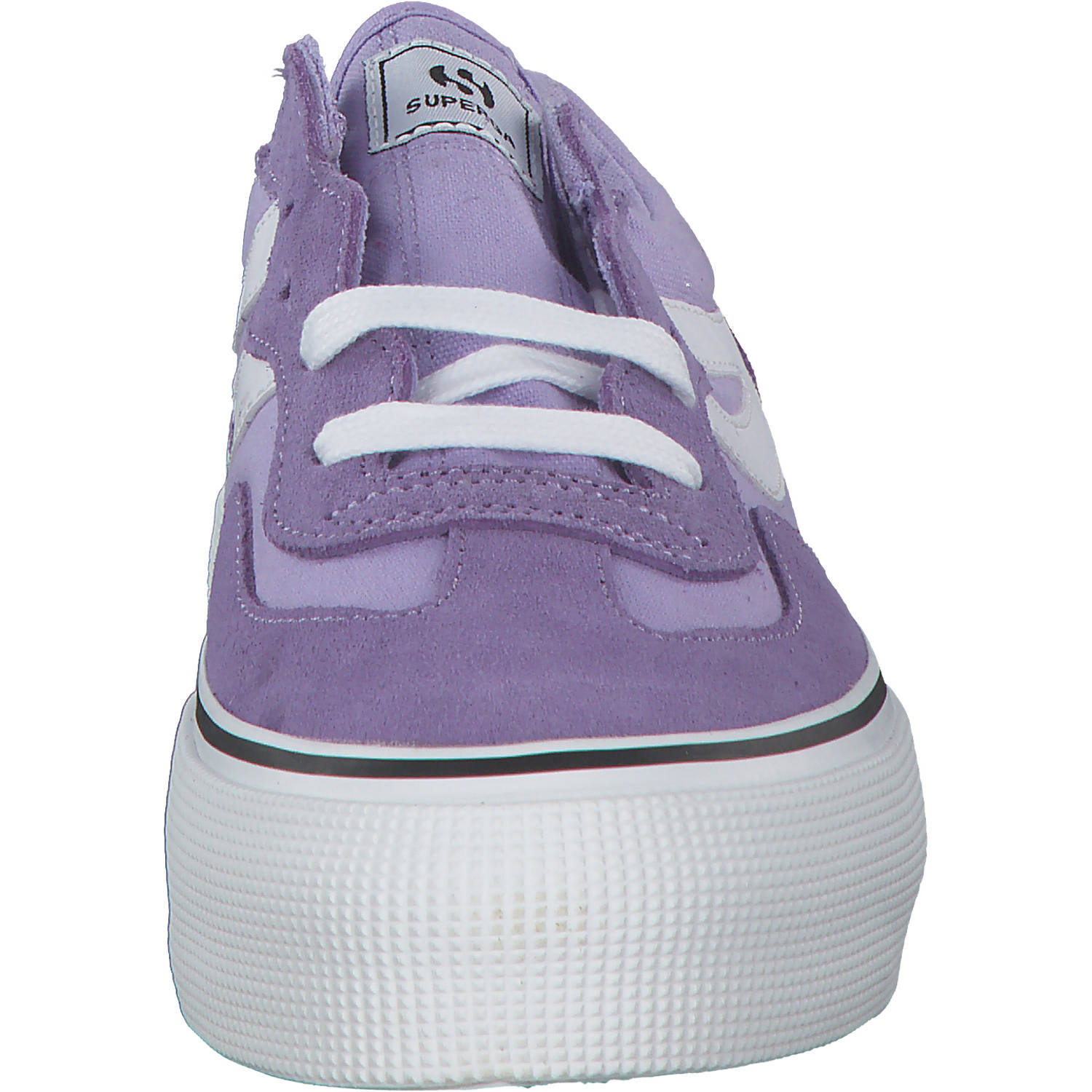 Superga 3041 Revolly Colorblock S1151MW, Schnürschuhe, Damen, violet lilla white