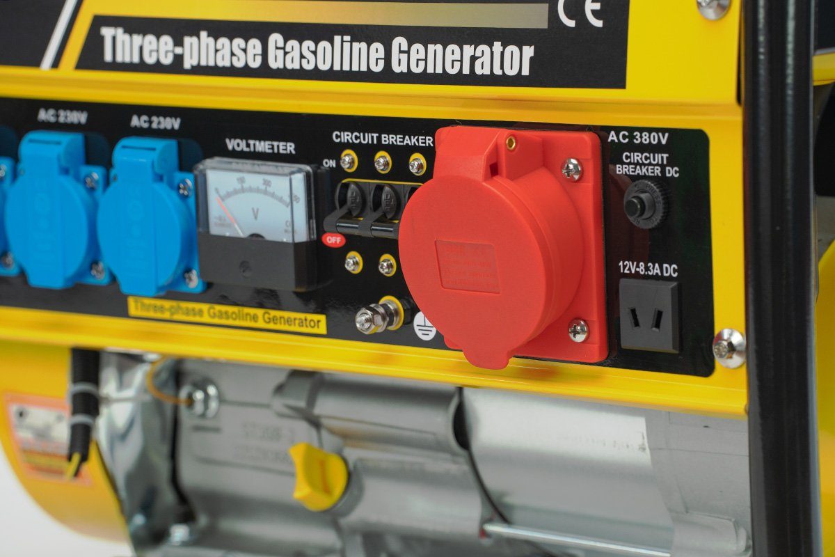doitBau Stromerzeuger 4-Takt 2600W Nennleistung YFG3000T mit 15 L Tank und leisem Motor, 3000,00 in kW
