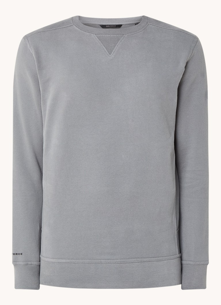 Hanorac din bumbac organic cu logo Air Force