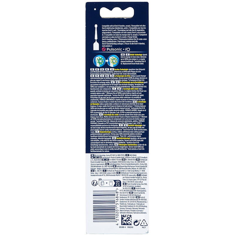 Oral-B Oral-B børstehoder 4-pk, Cross action