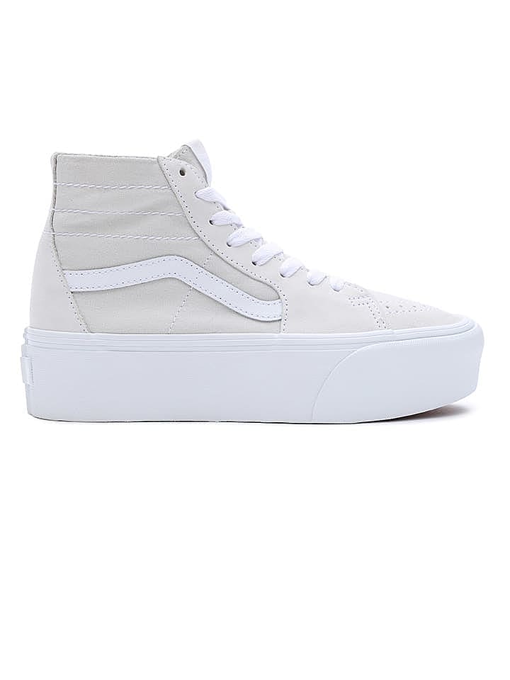 Vans Leder-Sneakers in Grau günstig kaufen 42