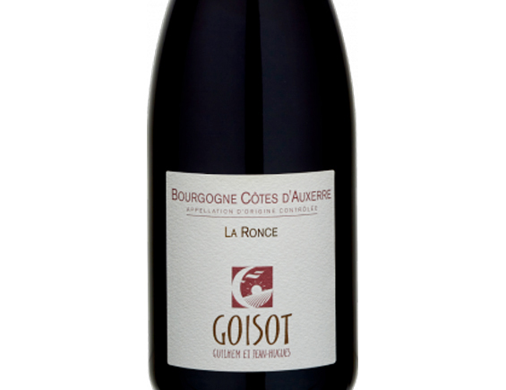 Domaine Goisot Côtes D'Auxerre la Ronce 2020 Bourgogne Côtes d'Auxerre