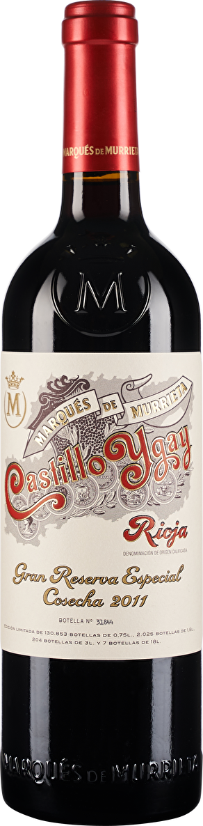 Marqués de Murrieta Castillo Ygay Rioja Gran Reserva Especial 2011