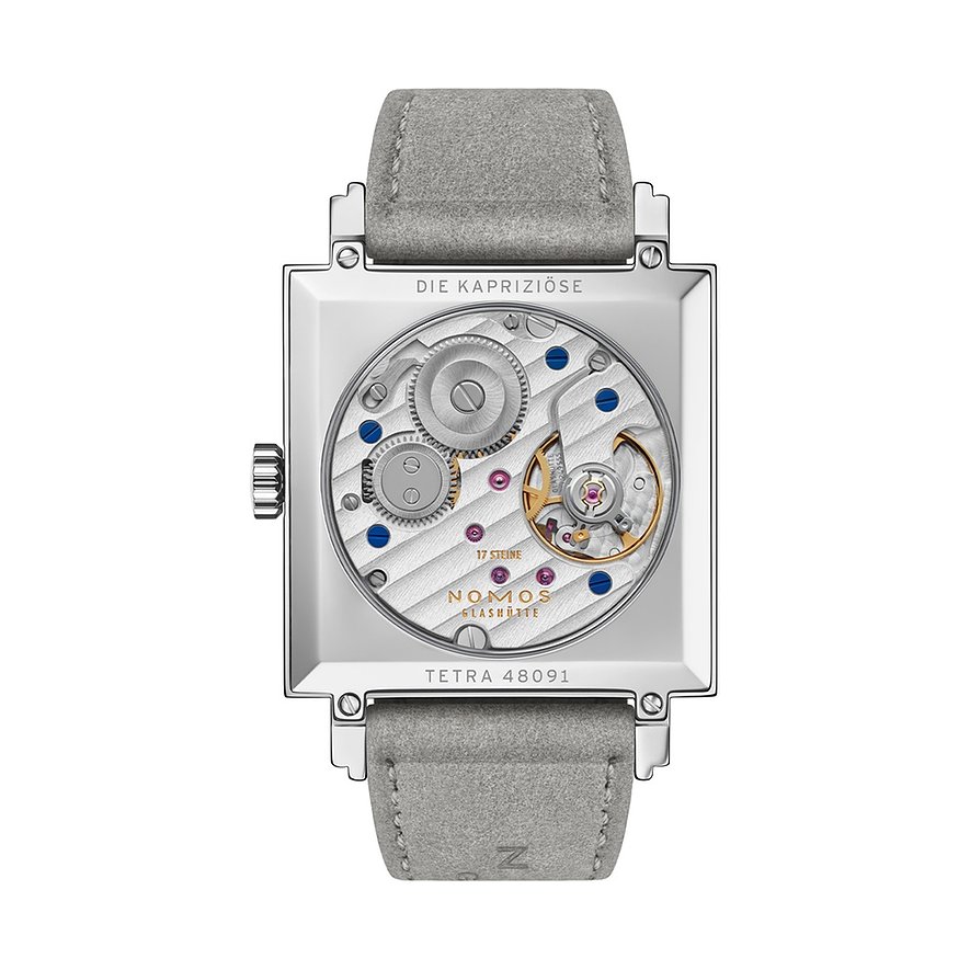 Nomos Glashütte Damenuhr Tetra Die Kapriziöse