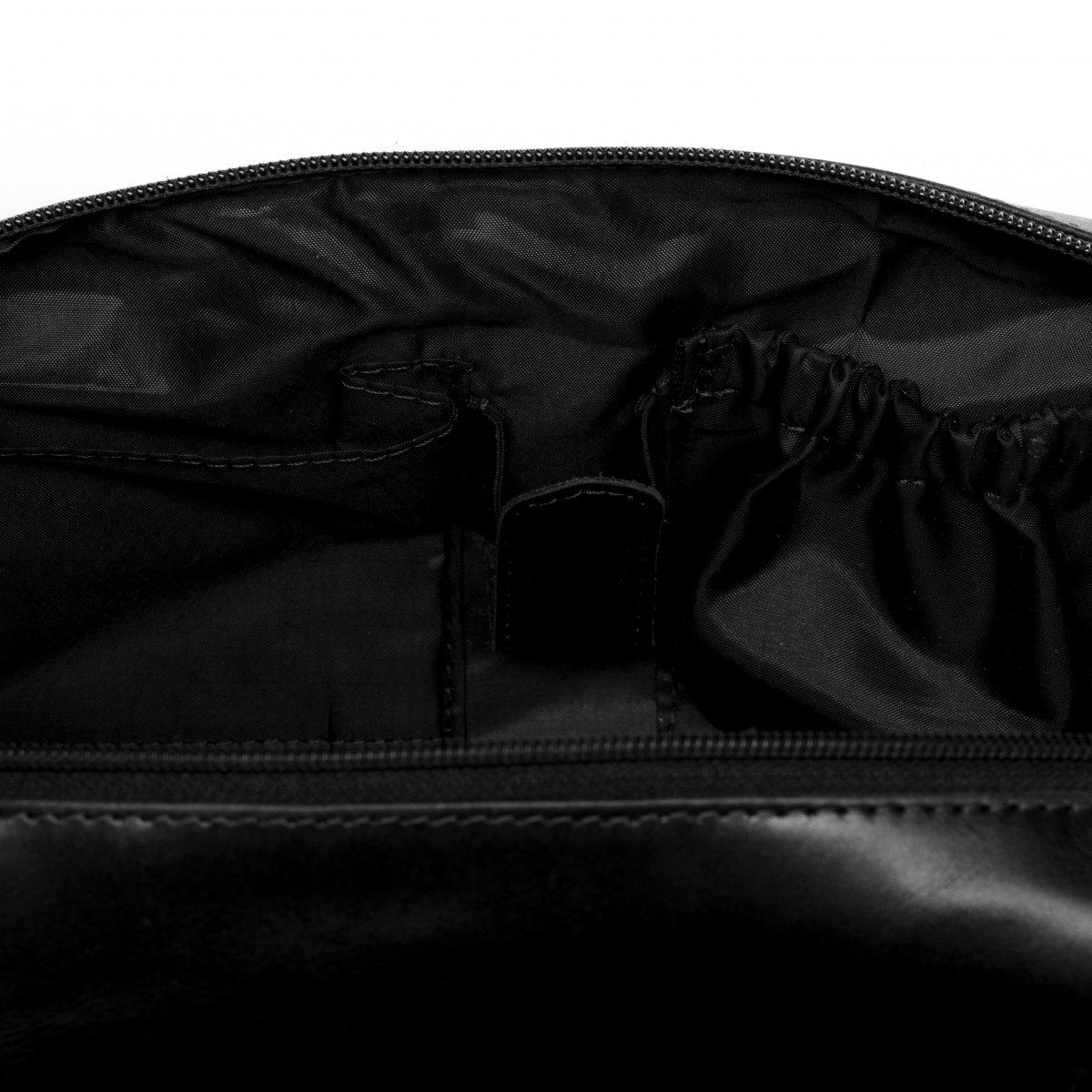 SID & VAIN Kulturbeutel Leder Kulturtasche Unisex BRISTOL, Waschbeutel Echtleder für Damen & Herren, Kosmetiktasche schwarz
