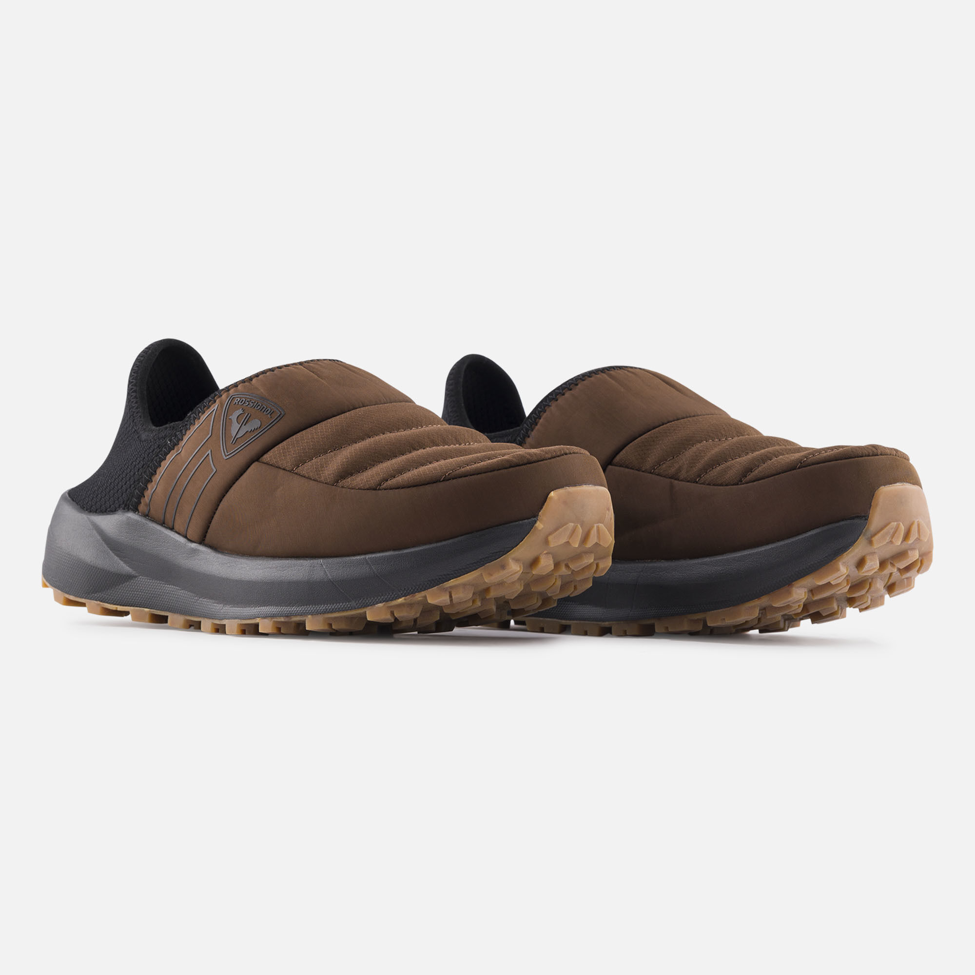 Chaussons d'hiver homme Chalet marron