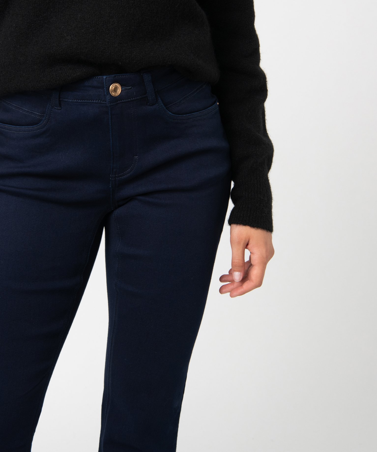 Pantalon femme coupe Regular - L26 blue black | GEMO